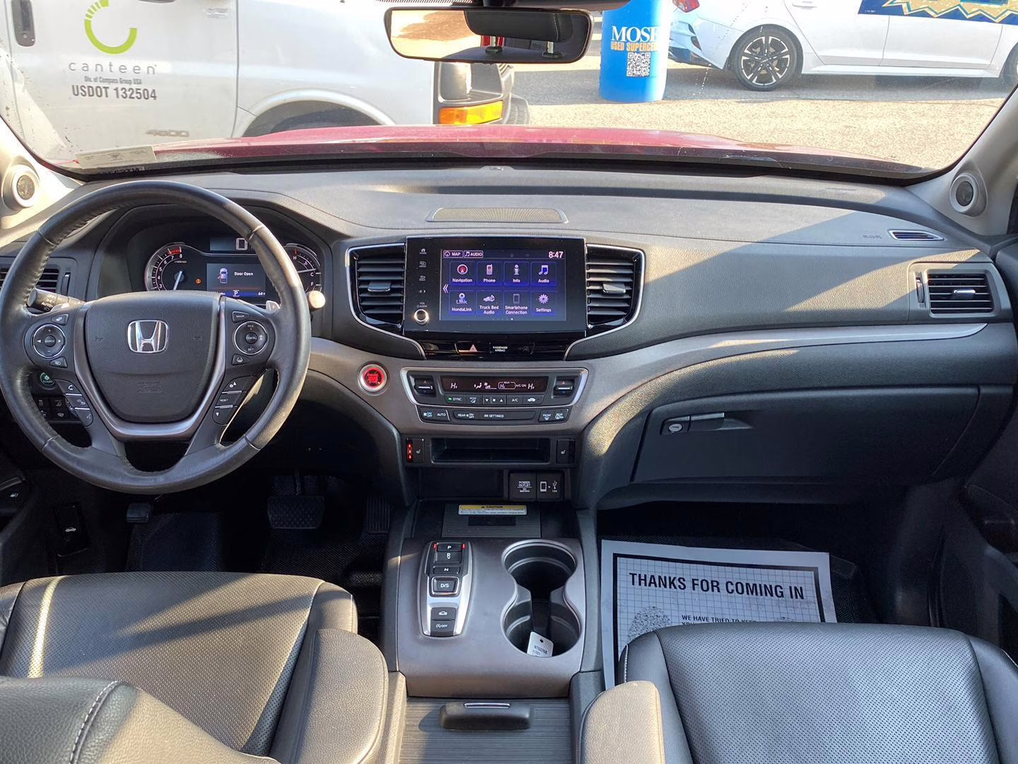 2021 Radiant Red Metallic Honda Ridgeline RTL-E AWD Truck