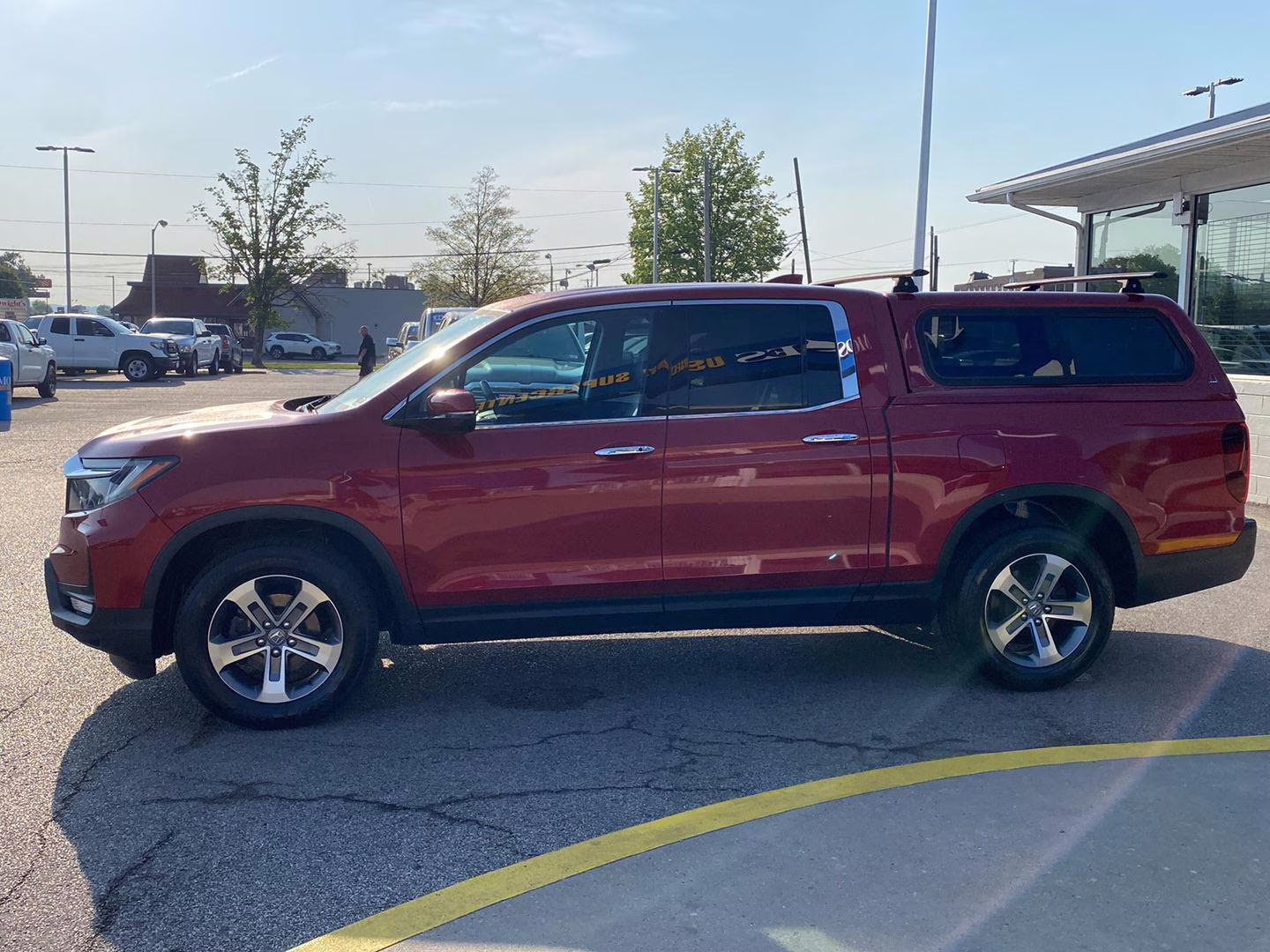 2021 Radiant Red Metallic Honda Ridgeline RTL-E AWD Truck