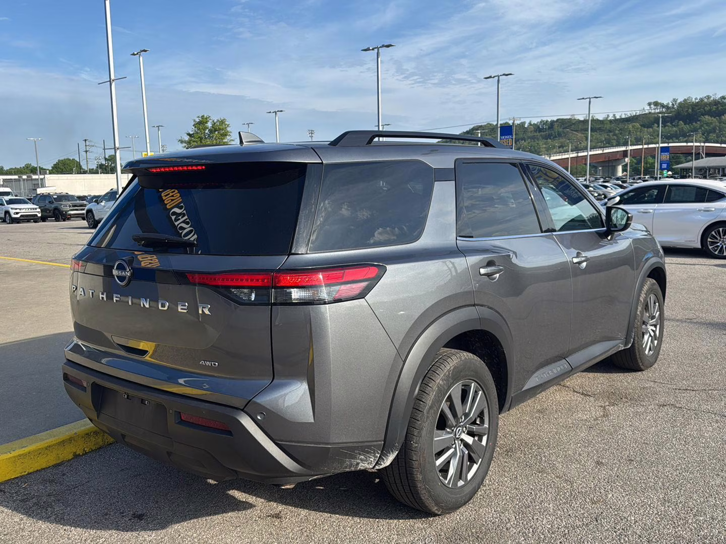 2025 Gun Metallic Nissan Pathfinder SV 4X4 SUV