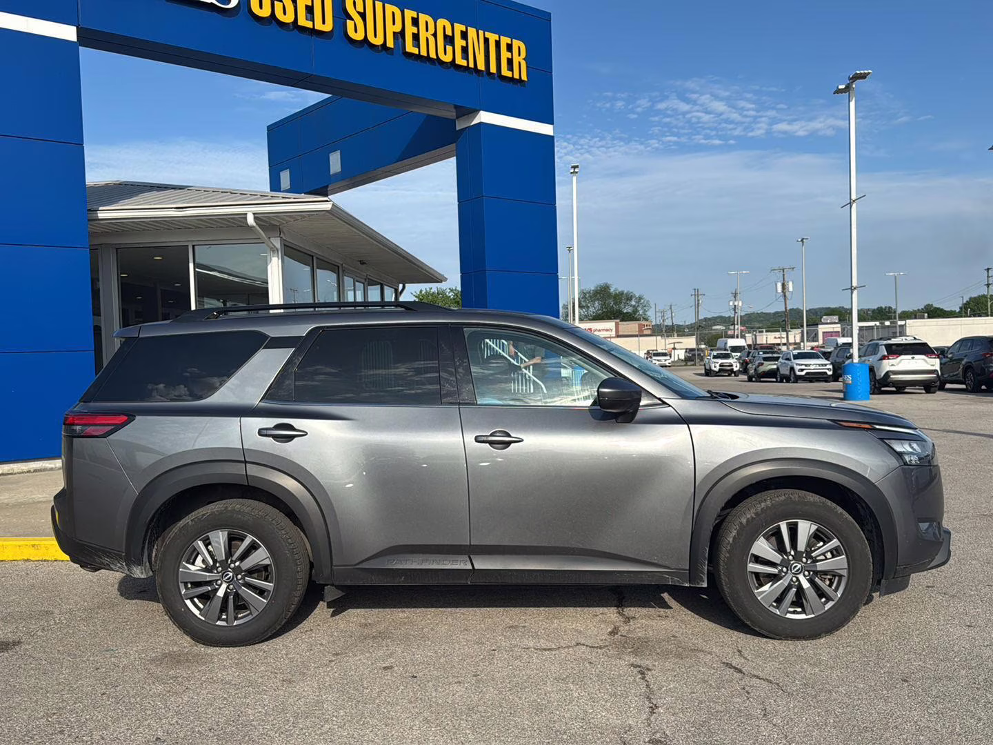 2025 Gun Metallic Nissan Pathfinder SV 4X4 SUV