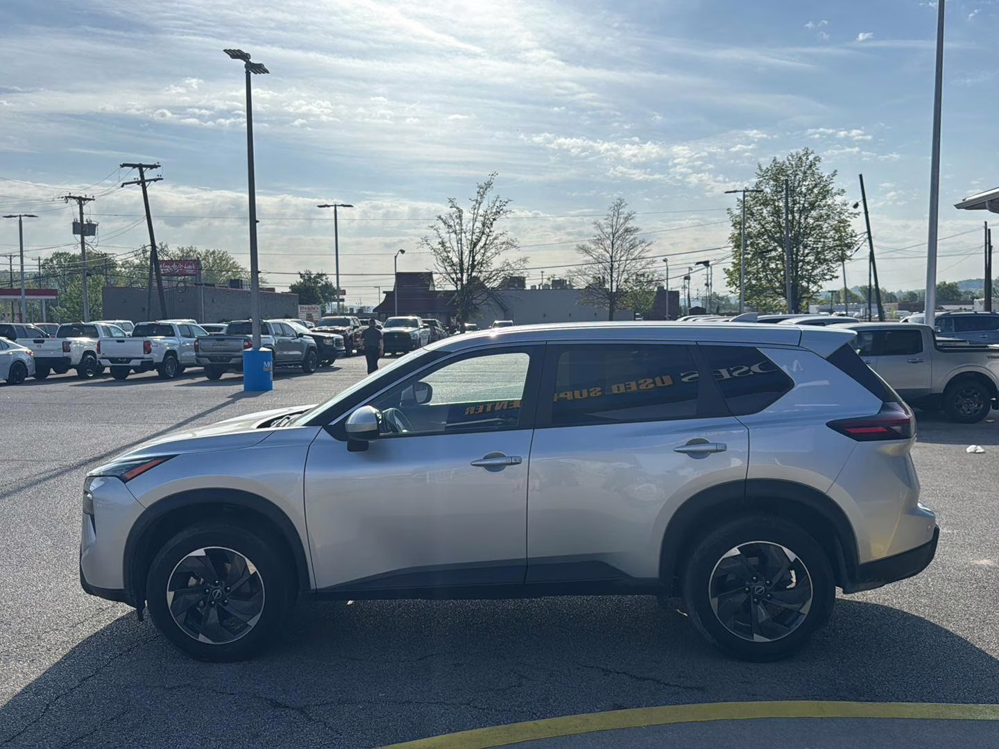 2024 Brilliant Silver Metallic Nissan Rogue SV AWD SUV