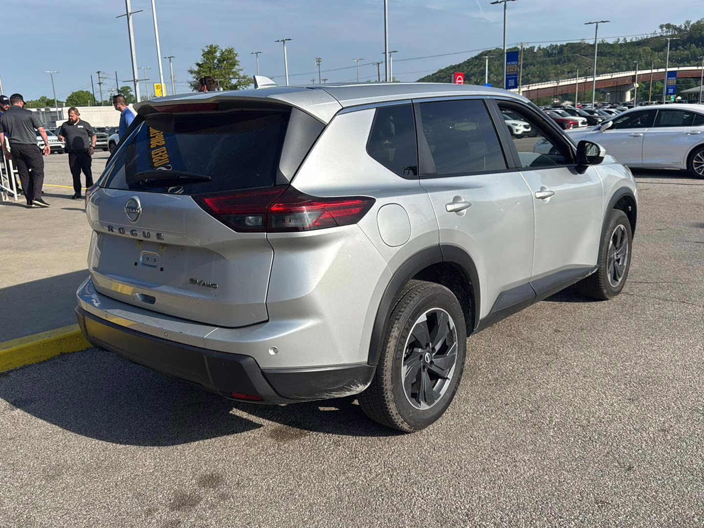 2024 Brilliant Silver Metallic Nissan Rogue SV AWD SUV