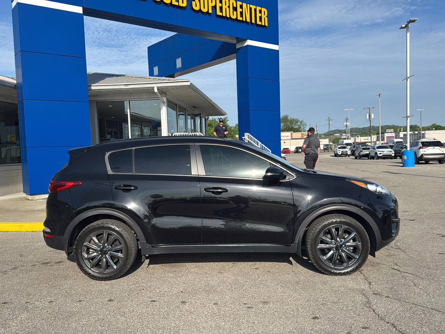 2021 Black Cherry Kia Sportage S AWD SUV