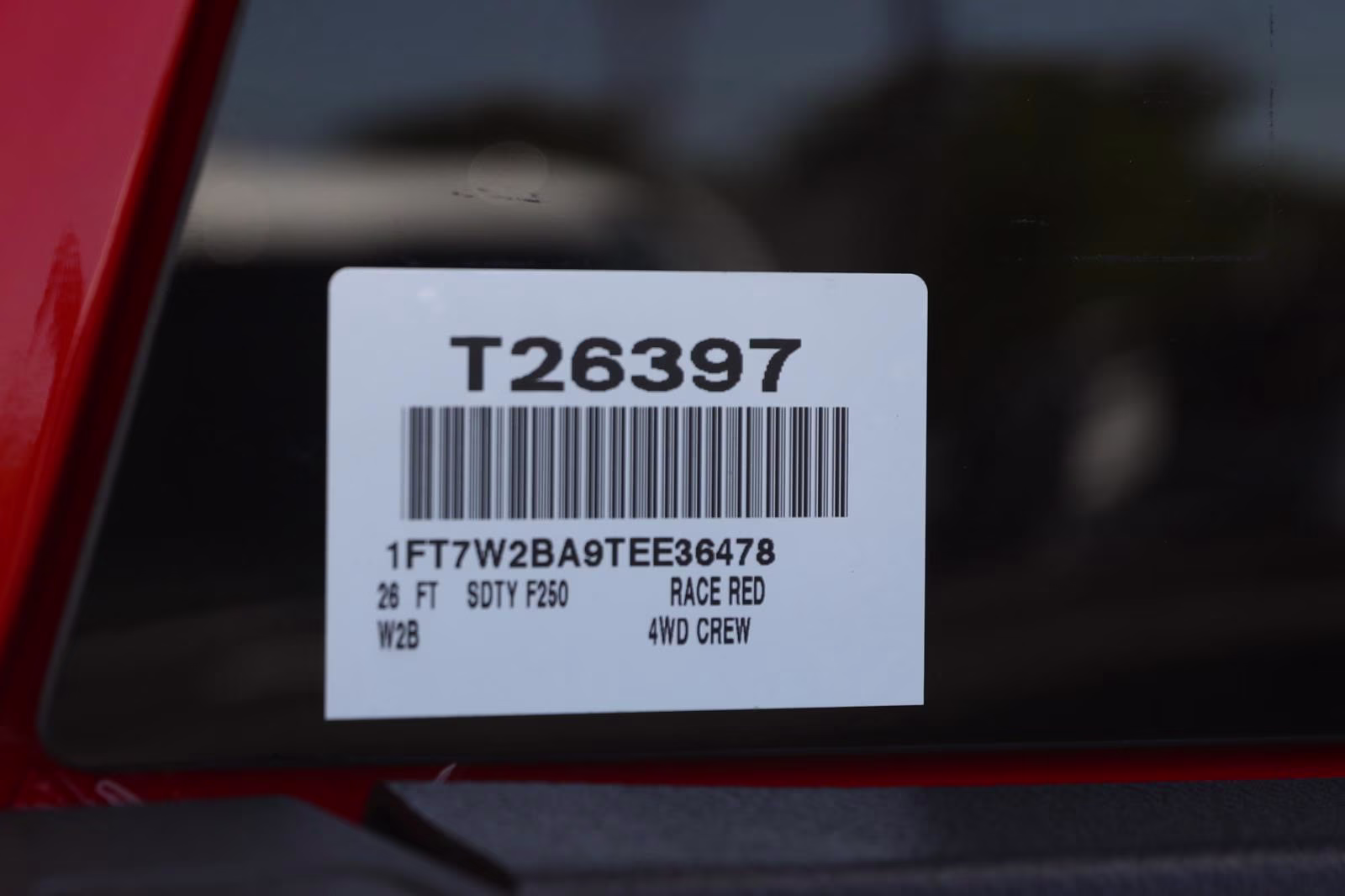 2026 Race Red Ford Super Duty F-250 SRW XL 4X4 Truck
