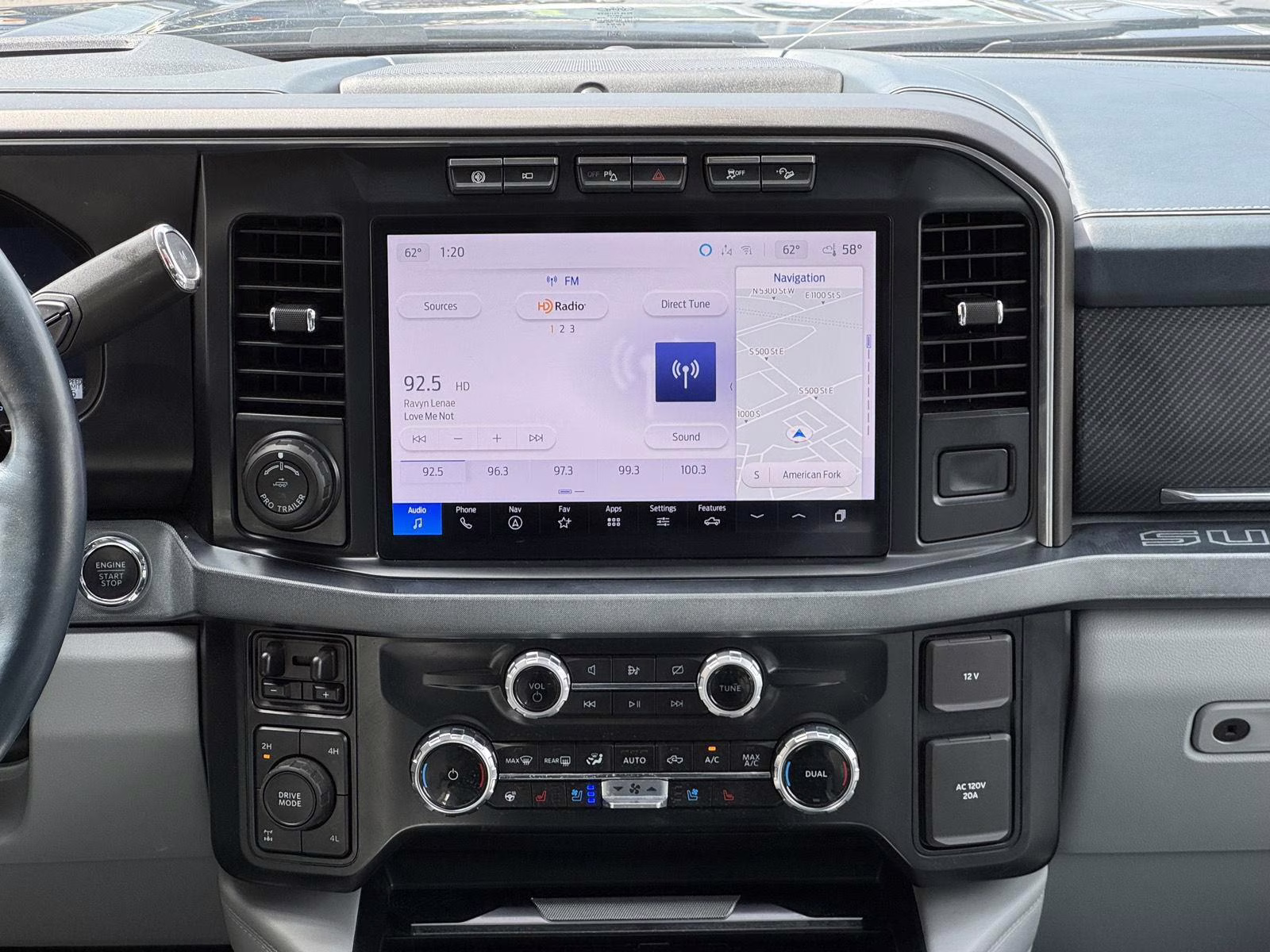 2024 Agate Black Ford Super Duty F-350 SRW Limited 4X4 Truck