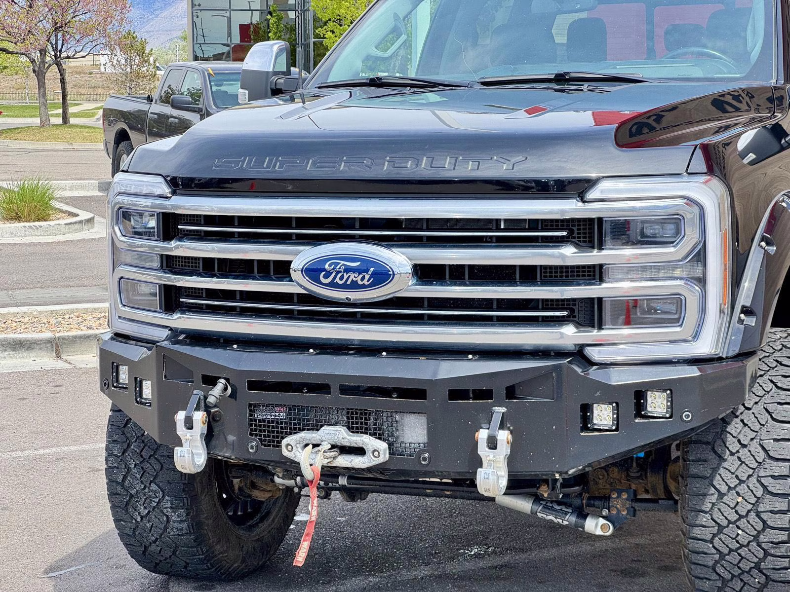 2024 Agate Black Ford Super Duty F-350 SRW Limited 4X4 Truck