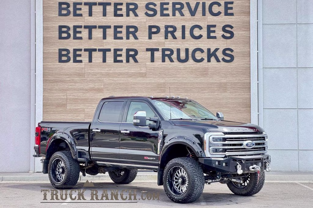 2024 Black Ford Super Duty F-350 SRW Limited 4X4 Truck