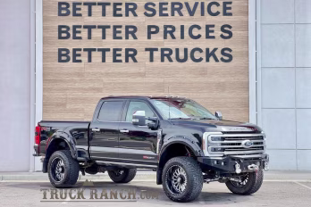2024 Black Ford Super Duty F-350 SRW Limited 4X4 Truck