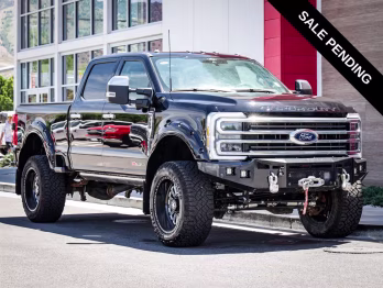 2024 Black Ford Super Duty F-350 SRW Limited 4X4 Truck