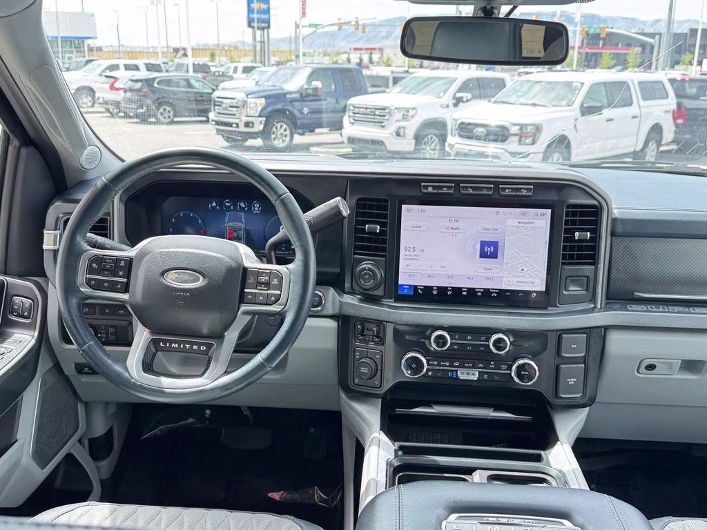 2024 Black Ford Super Duty F-350 SRW Limited 4X4 Truck