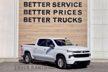 2023 White Chevrolet Silverado 1500 RST 4X4 Truck