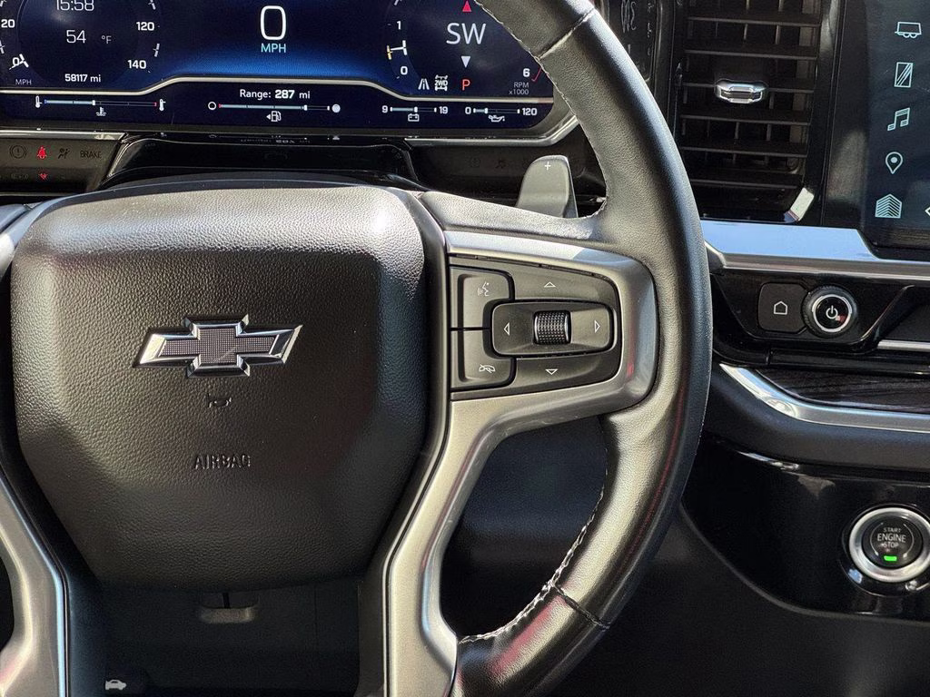 2023 White Chevrolet Silverado 1500 RST 4X4 Truck
