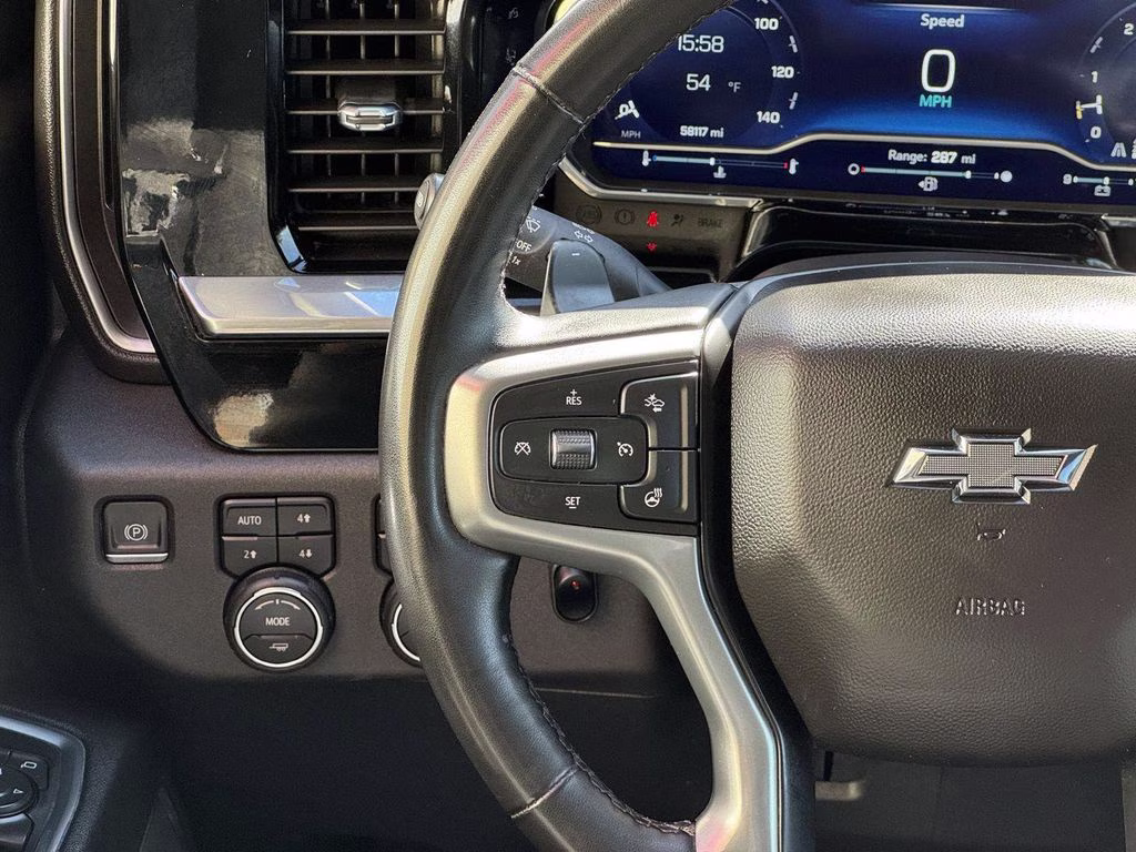 2023 White Chevrolet Silverado 1500 RST 4X4 Truck