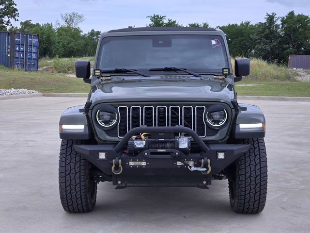 2024 Sarge Green Clearcoat Jeep Wrangler Sahara 4X4 SUV