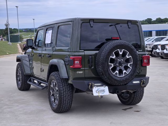 2024 Sarge Green Clearcoat Jeep Wrangler Sahara 4X4 SUV