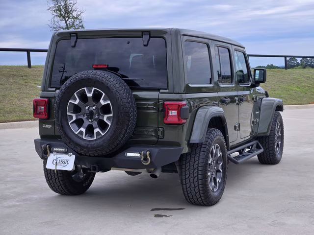 2024 Sarge Green Clearcoat Jeep Wrangler Sahara 4X4 SUV