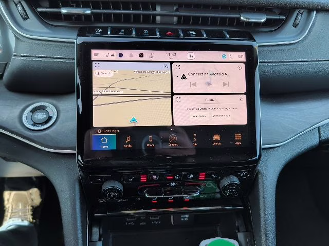 2023 Diamond Black Crystal Pearlcoat Jeep Grand Cherokee L Limited 4X4 SUV