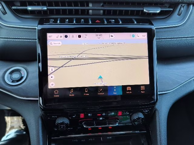 2023 Diamond Black Crystal Pearlcoat Jeep Grand Cherokee L Limited 4X4 SUV