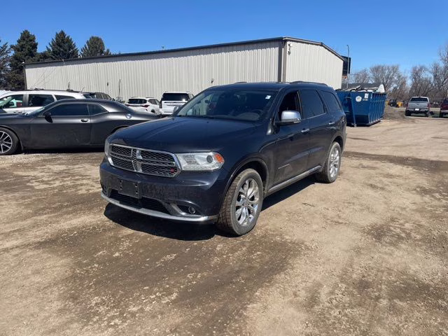 2016 Maximum Steel Metallic Clearcoat Dodge Durango Citadel AWD SUV