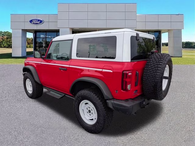 2024 Race Red Ford Bronco Heritage Edition 4X4 Convertible