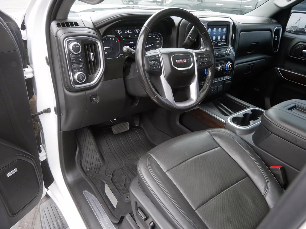 2020 Summit White GMC Sierra 1500 SLT 4X4 Truck