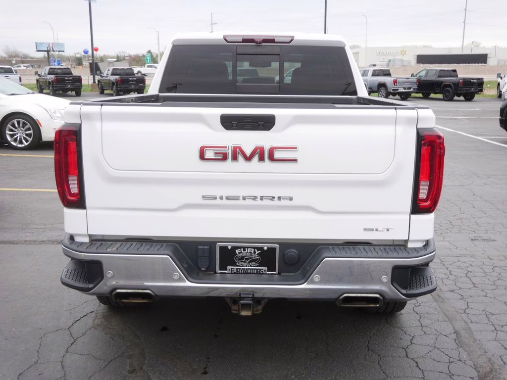2020 Summit White GMC Sierra 1500 SLT 4X4 Truck