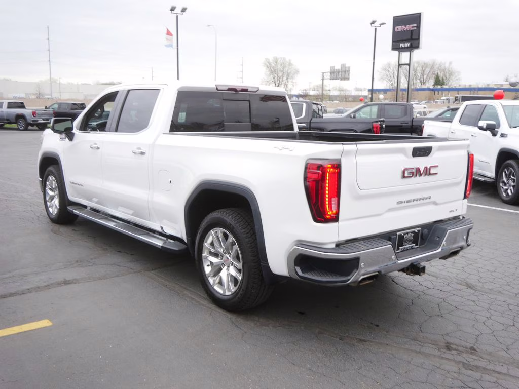 2020 Summit White GMC Sierra 1500 SLT 4X4 Truck