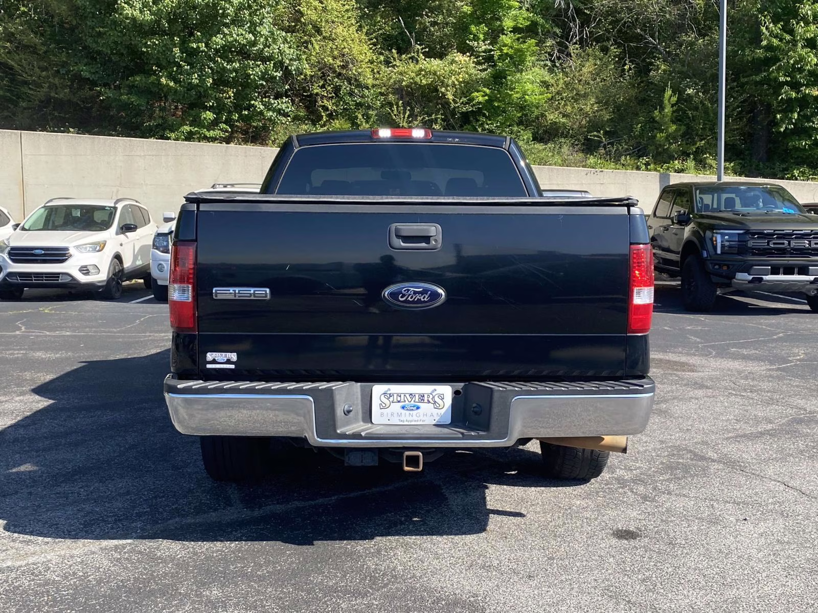 2008 Black Clearcoat Ford F-150 Lariat RWD Truck