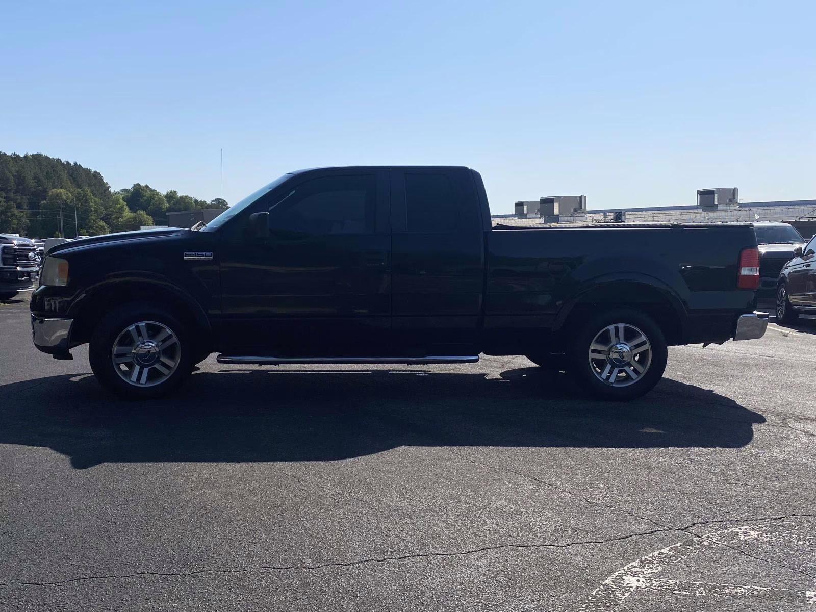 2008 Black Clearcoat Ford F-150 Lariat RWD Truck
