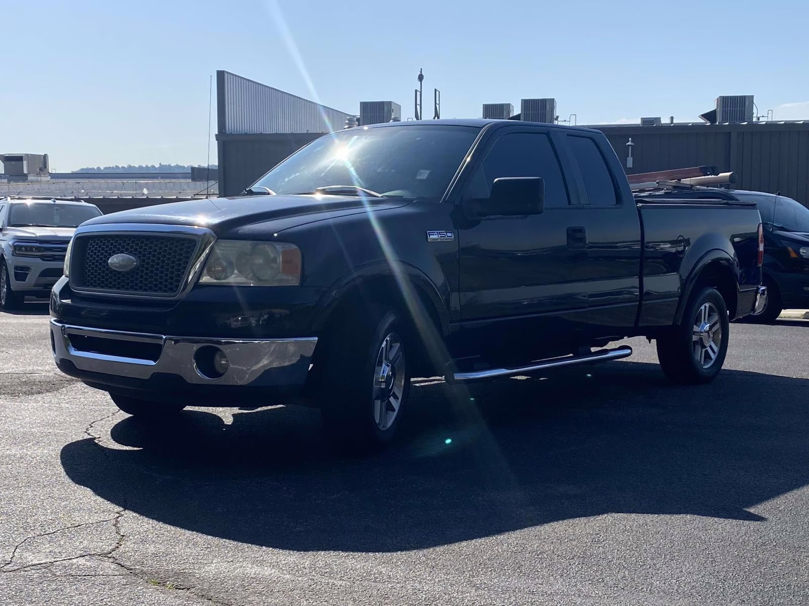2008 Black Clearcoat Ford F-150 Lariat RWD Truck