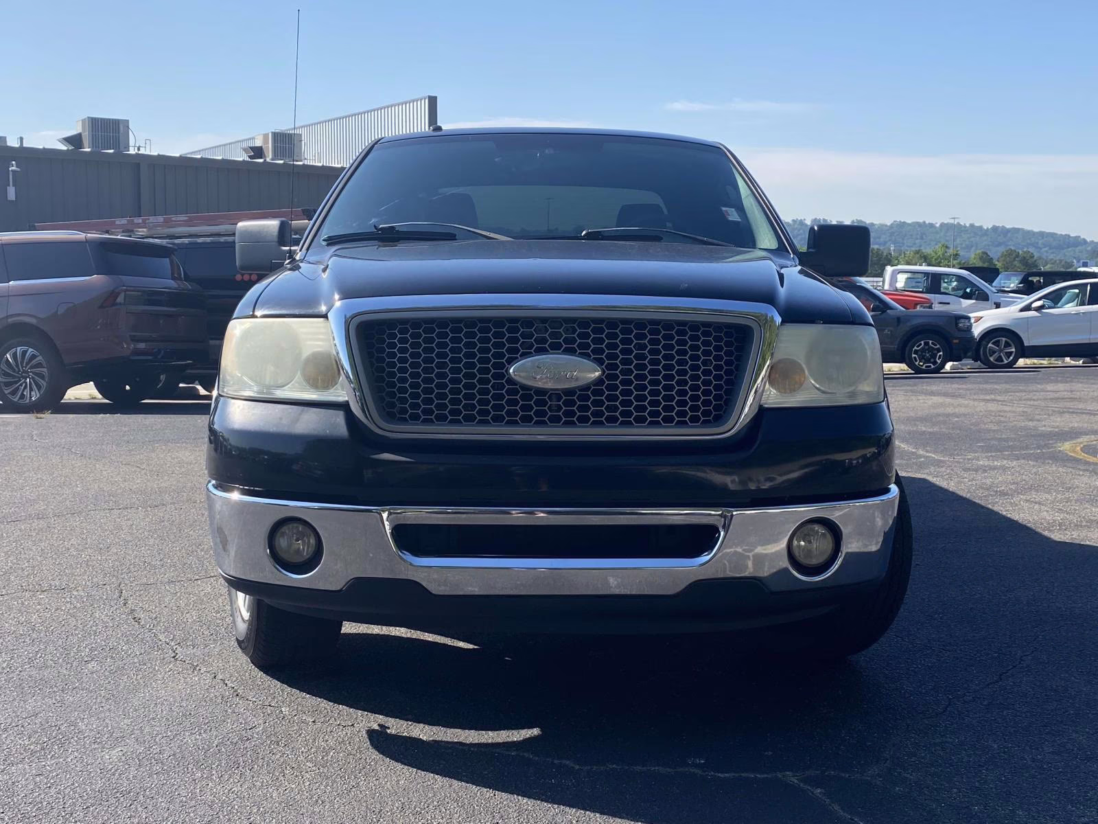 2008 Black Clearcoat Ford F-150 Lariat RWD Truck
