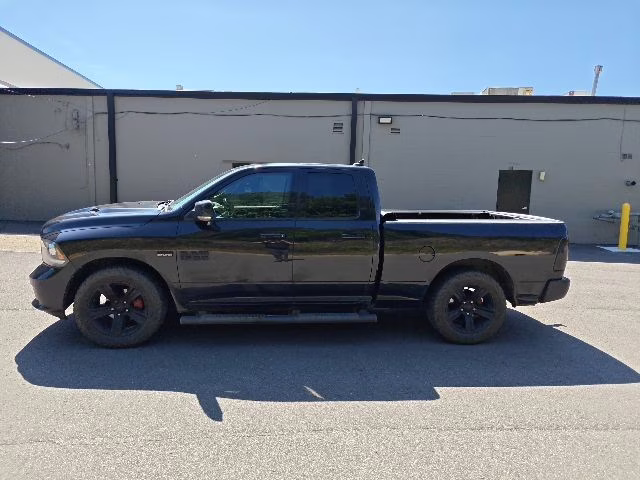 2017 Brilliant Black Crystal Pearlcoat Ram 1500 Night RWD Truck