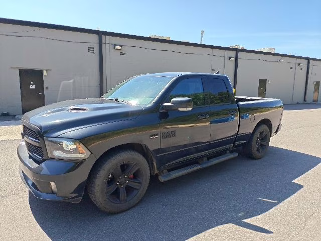 2017 Brilliant Black Crystal Pearlcoat Ram 1500 Night RWD Truck