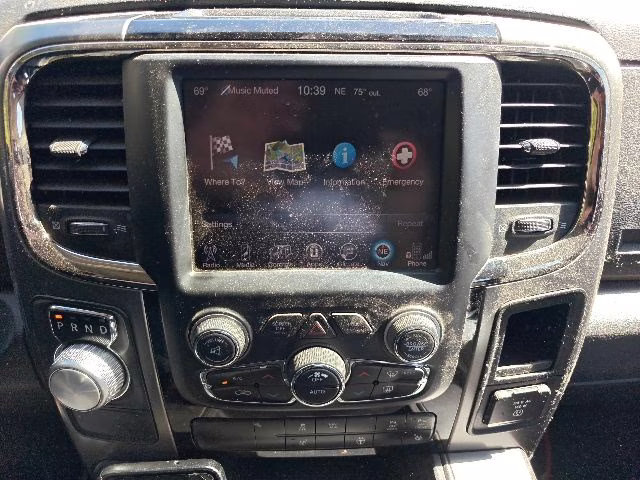 2017 Brilliant Black Crystal Pearlcoat Ram 1500 Night RWD Truck