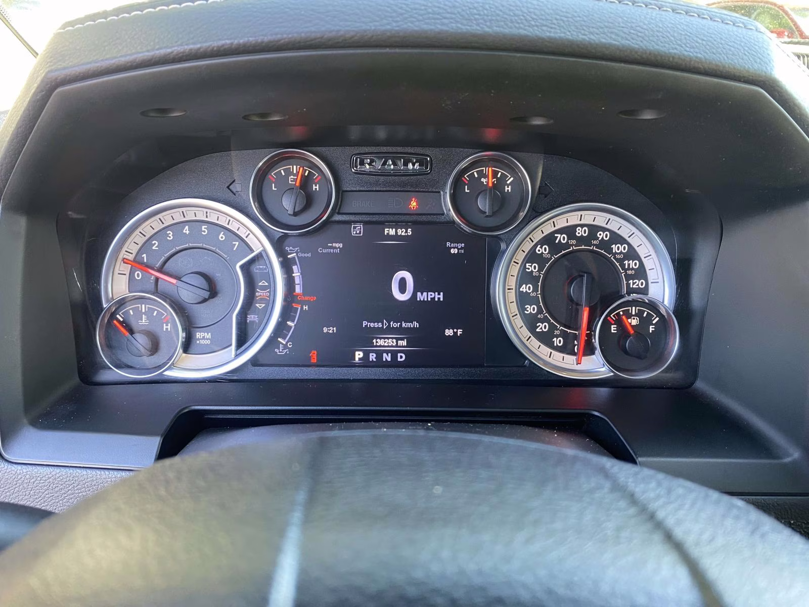 2017 Brilliant Black Crystal Pearlcoat Ram 1500 Night RWD Truck