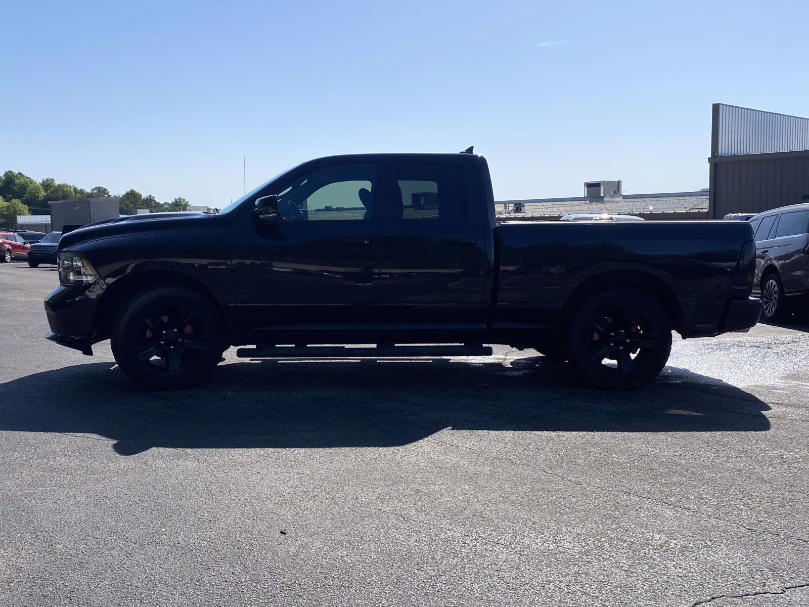 2017 Brilliant Black Crystal Pearlcoat Ram 1500 Night RWD Truck