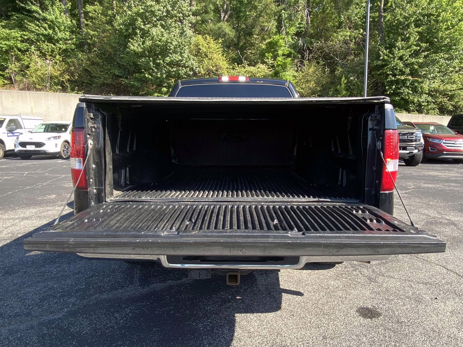 2008 Black Clearcoat Ford F-150 Lariat RWD Truck