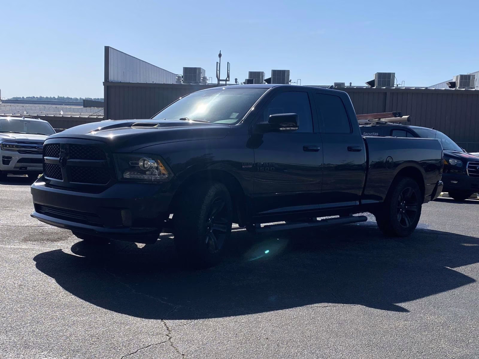 2017 Brilliant Black Crystal Pearlcoat Ram 1500 Night RWD Truck