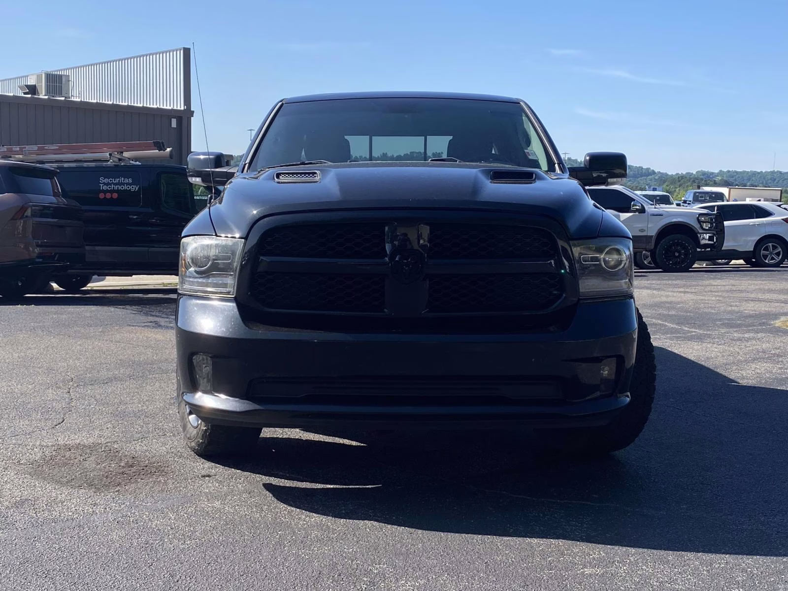 2017 Brilliant Black Crystal Pearlcoat Ram 1500 Night RWD Truck