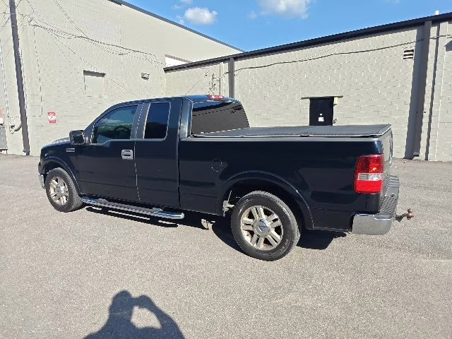 2008 Black Clearcoat Ford F-150 Lariat RWD Truck