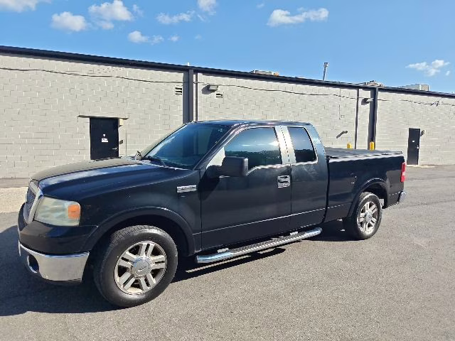 2008 Black Clearcoat Ford F-150 Lariat RWD Truck