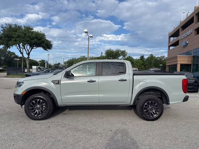 2023 Cactus Gray Ford Ranger XLT Crew Cab Pickup 4X4 Truck
