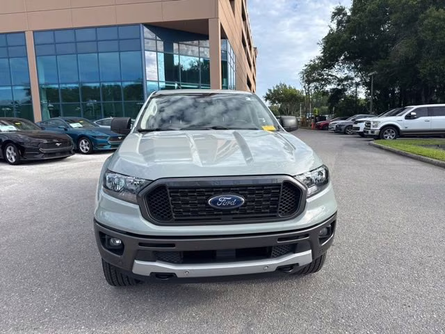 2023 Cactus Gray Ford Ranger XLT Crew Cab Pickup 4X4 Truck