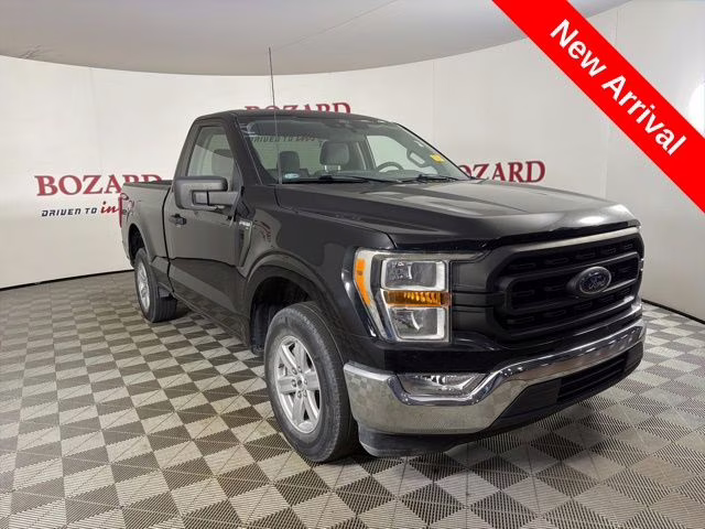 2021 Black Metallic Ford F-150 XL RWD Truck
