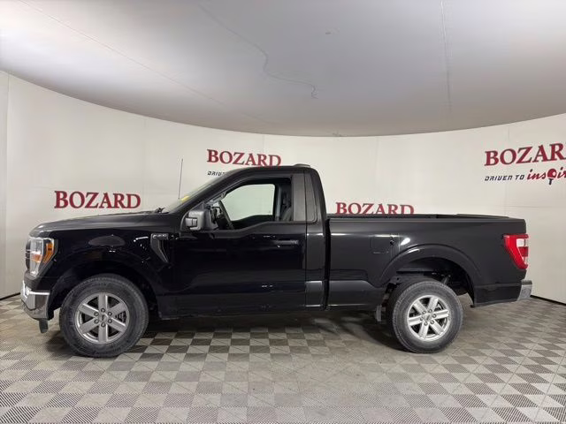 2021 Black Metallic Ford F-150 XL RWD Truck