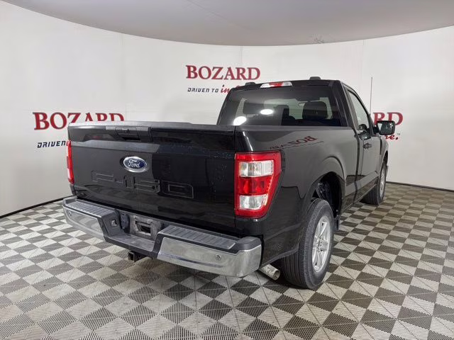 2021 Black Metallic Ford F-150 XL RWD Truck