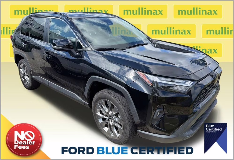 2023 Midnight Black Metallic Toyota RAV4 XLE Premium FWD SUV