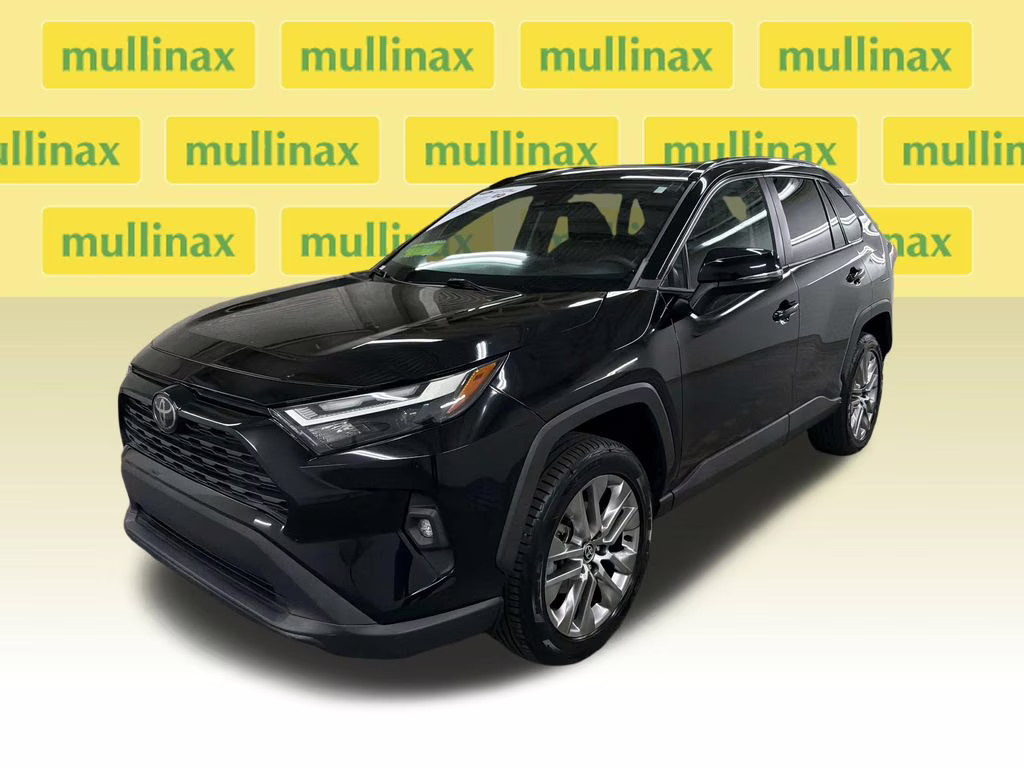 2023 Midnight Black Metallic Toyota RAV4 XLE Premium FWD SUV