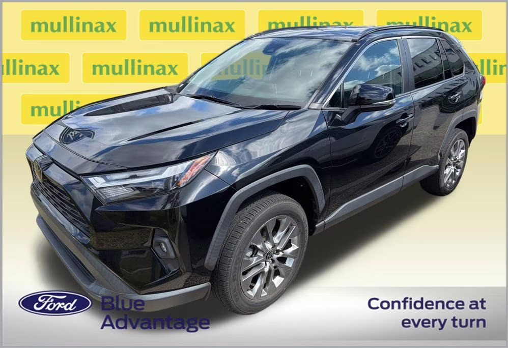 2023 Midnight Black Metallic Toyota RAV4 XLE Premium FWD SUV