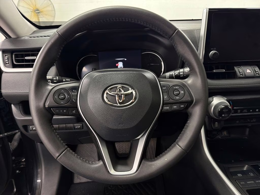 2023 Midnight Black Metallic Toyota RAV4 XLE Premium FWD SUV